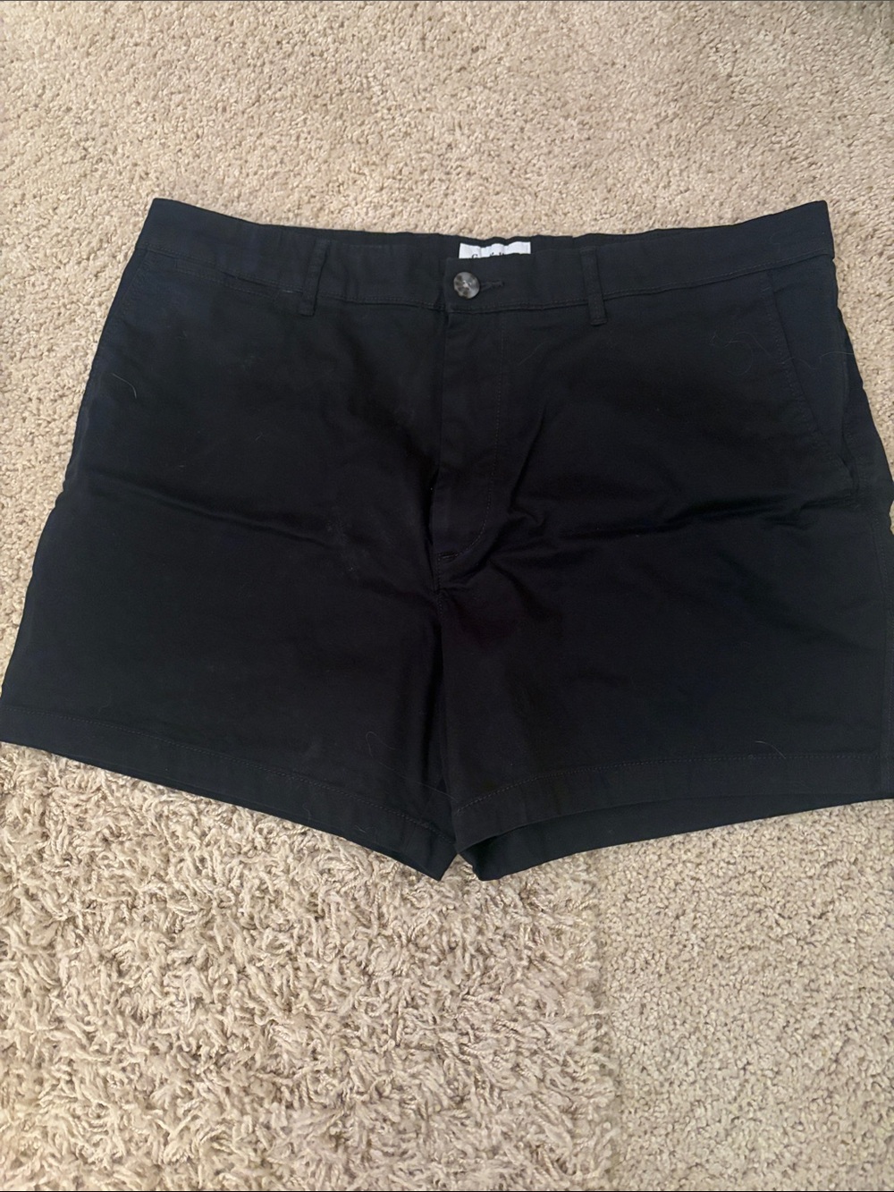 Black Men’s Cotton Shorts